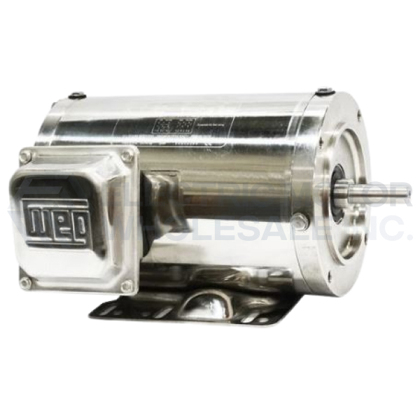 Image for 1/3HP WEG 1800RPM 56C TENV IP56 3PH SHARK WASHDOWN MOTOR .3318EP3ESS56C